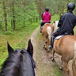 Osada Jurtcamp W Witowie Séjour à la ferme *