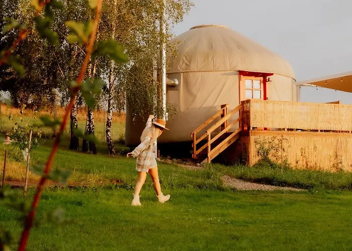 Osada Jurtcamp W Witowie Alojamento de Turismo Rural Witówko