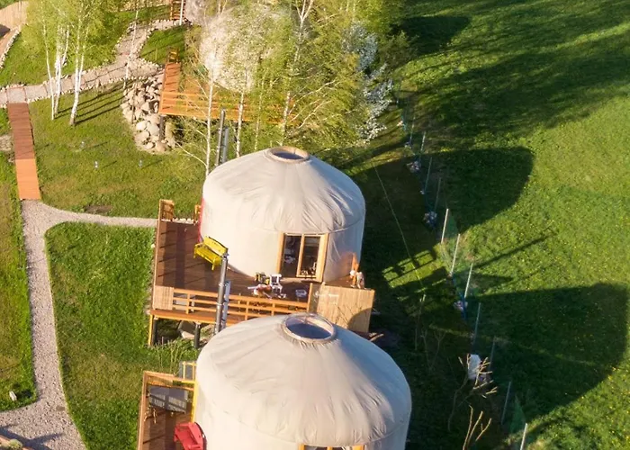 Alojamento de Turismo Rural Osada Jurtcamp W Witowie *